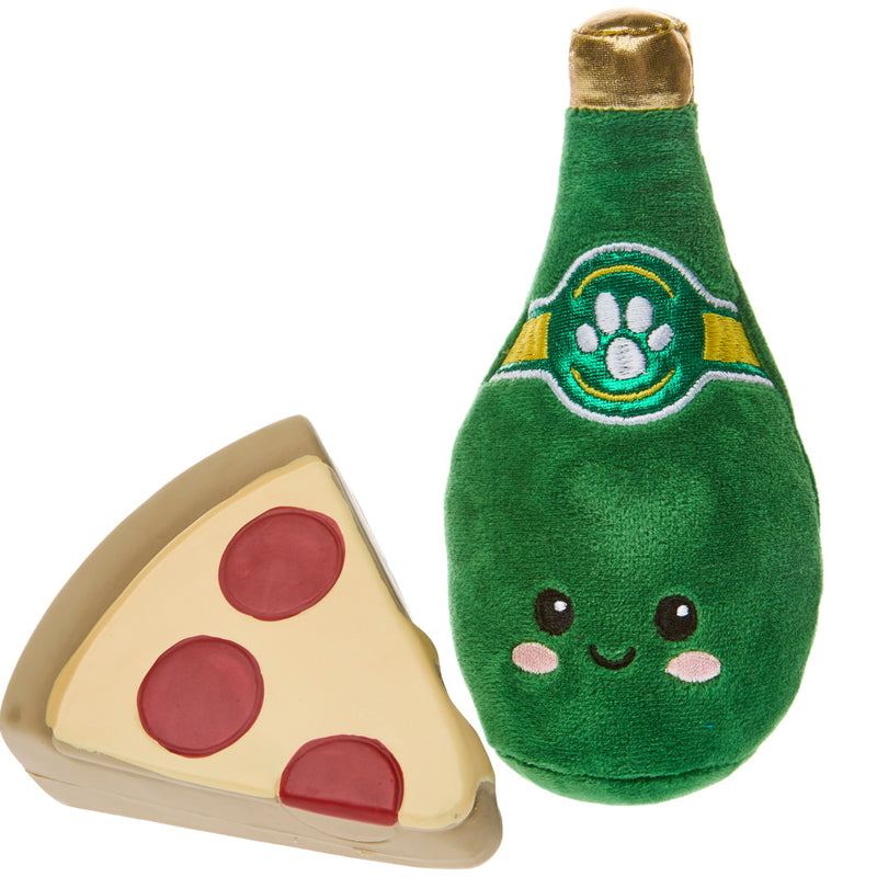 Msp Dog Toy Pizza-Champagne