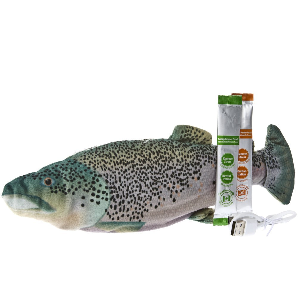 Msp Cat Toy  Jumping Fish