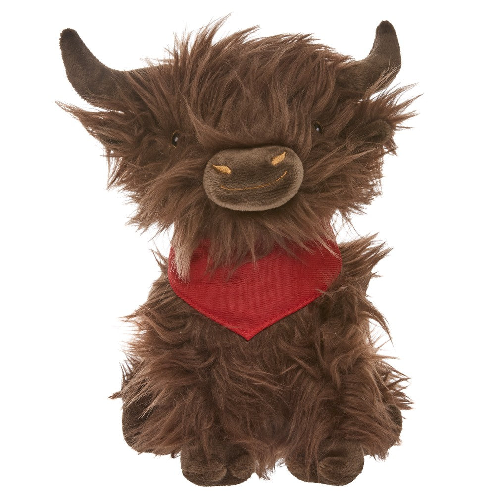 Msp Dog Toy Plush Highland Cow