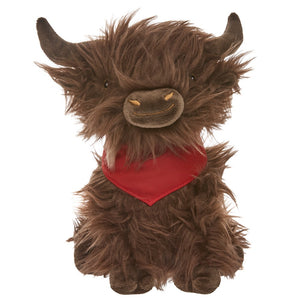 Msp Dog Toy Plush Highland Cow