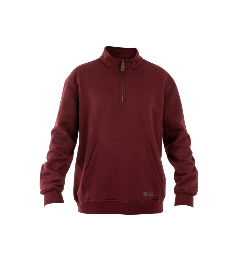 NO-11526-438 Men's Flex Quarter Zip Pullover Dark Port