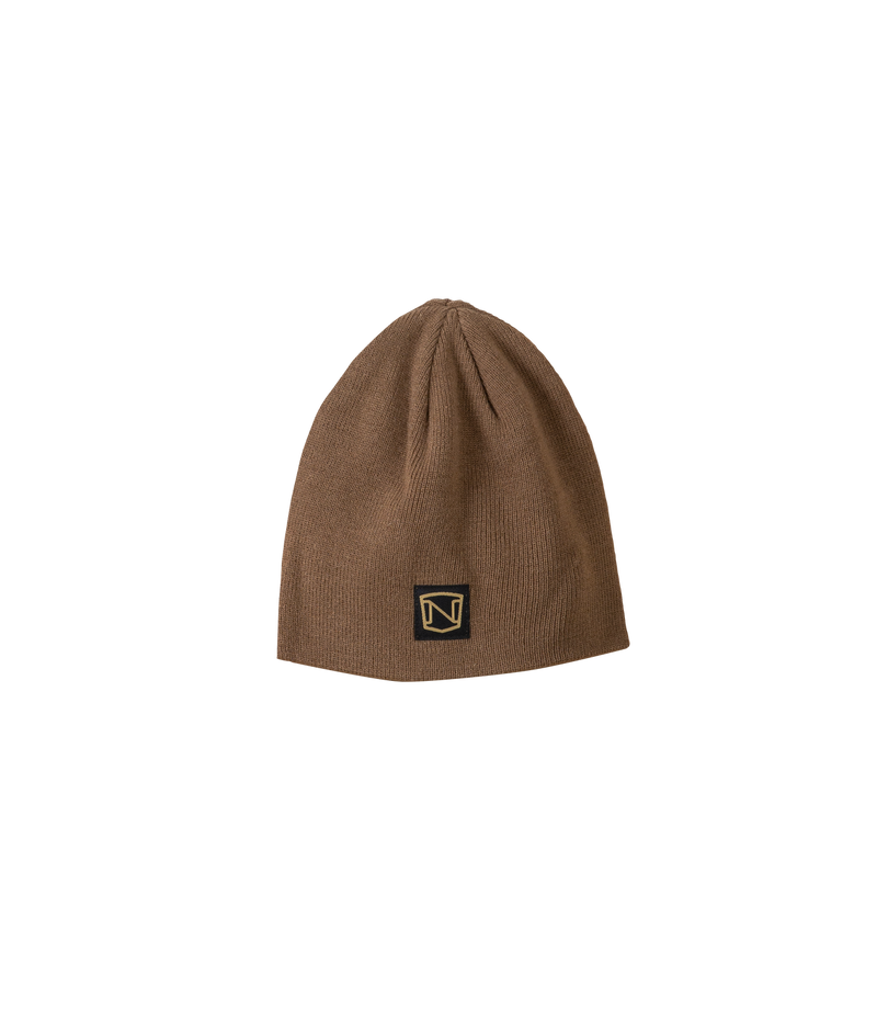 NO-19006-122 Knitted Beanie Tobacco