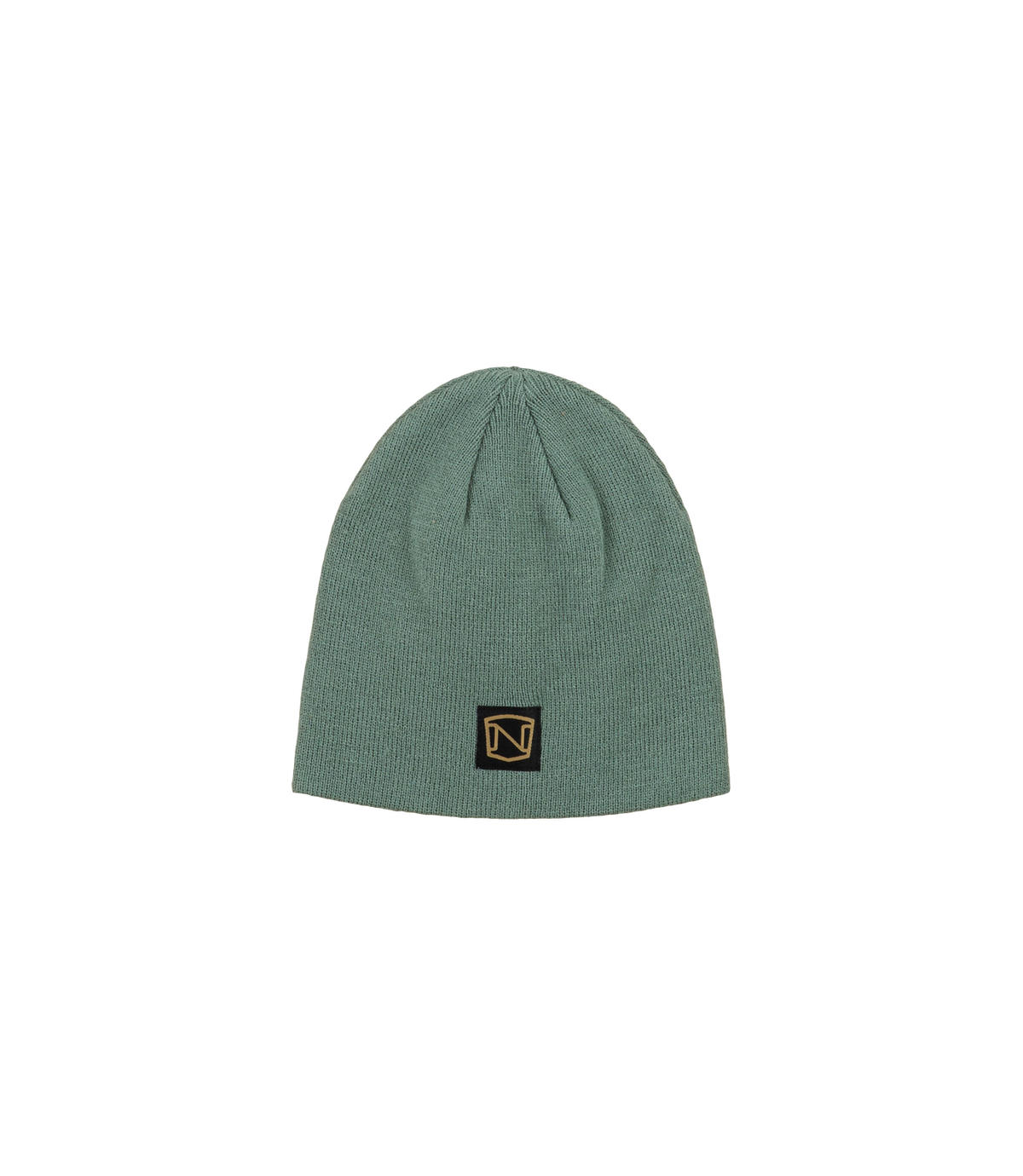 NO-19006-802 Knitted Beanie Slate Green