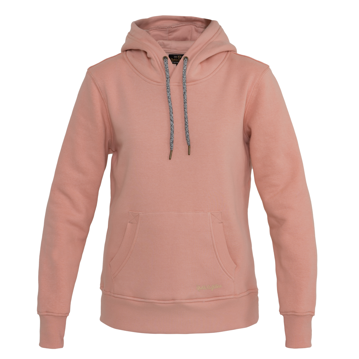 Noble_SP22_WomensOuterwear_21590 Flex Pullover Hoodie Sweatshirt 515-Blush - Front