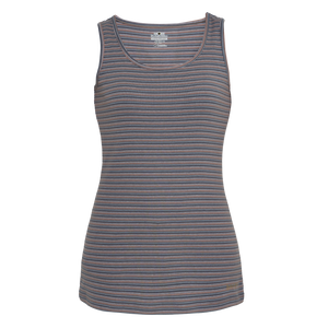 Noble_SP22_WomensTops_20526 Tug-Free Tank 476-Grey Multi Stirpe - Front