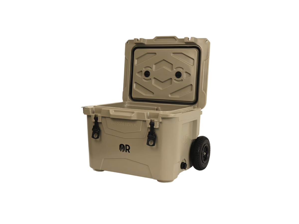 45 QT Rugged Hard Cooler