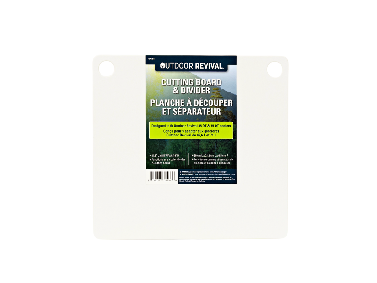 45/75 QT Cooler Cutting Board & Divider