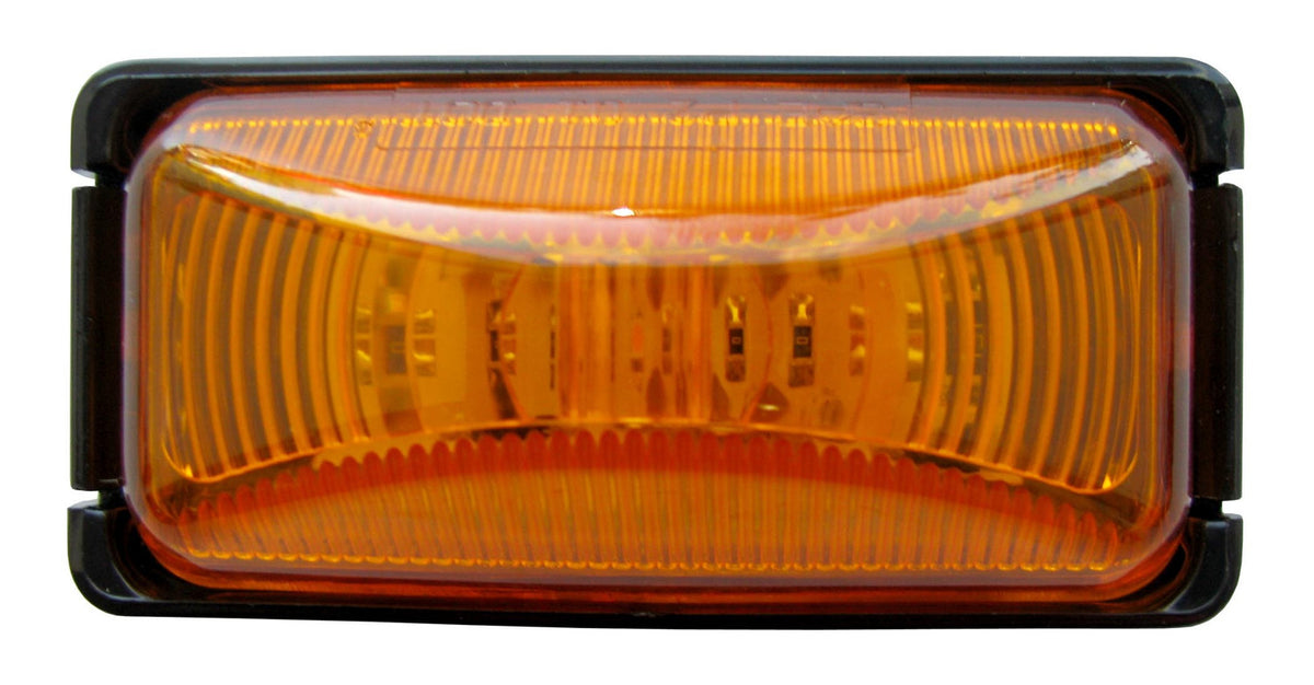 LED Mini Mark/Clear Amber 1D