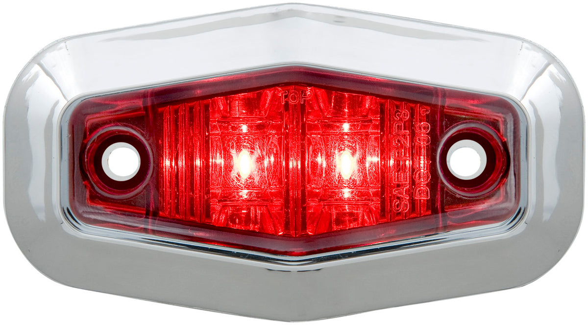 LED Mini Clear/Marker Red