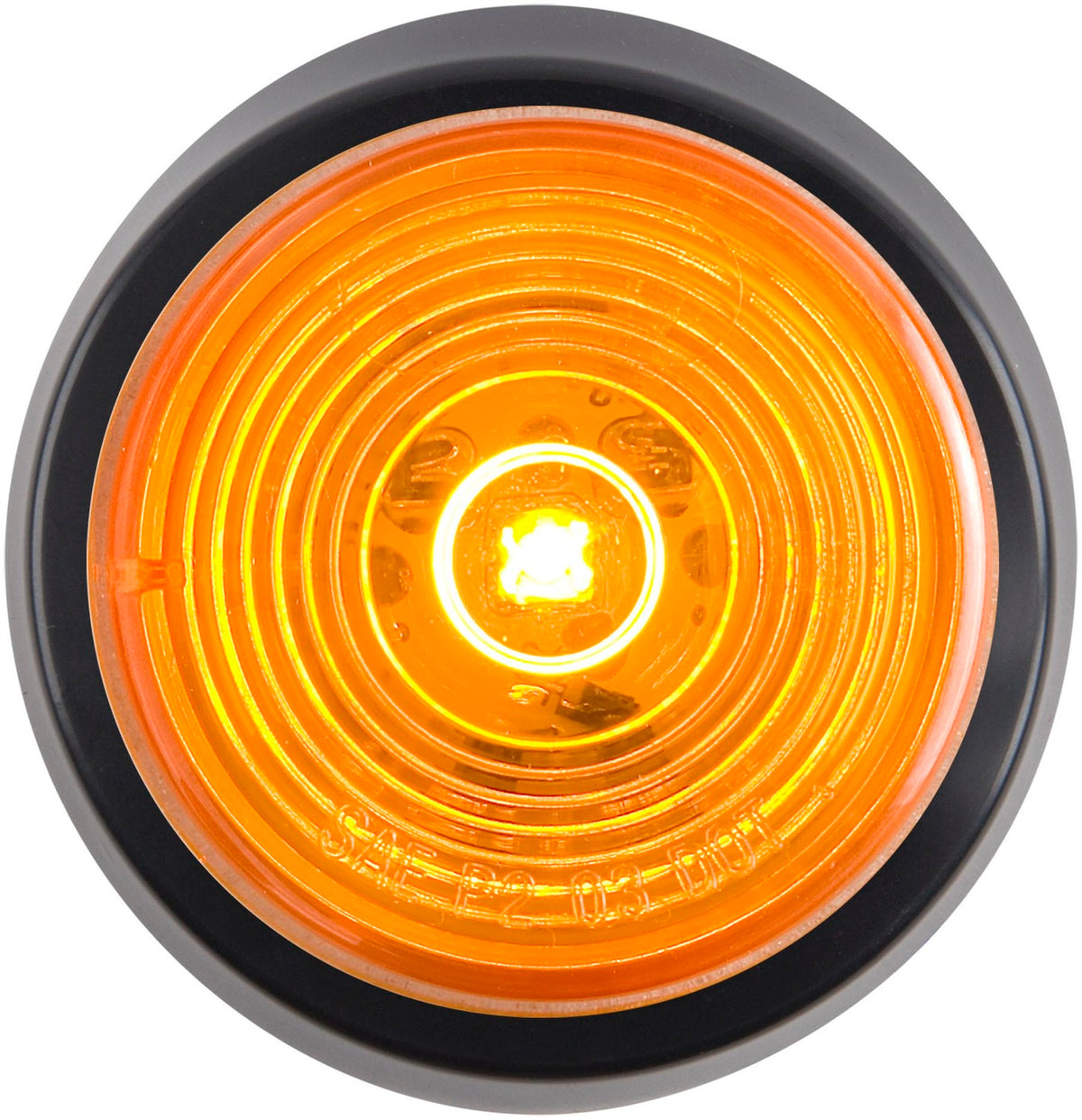 LED 2" Mark/Clear Kit 1D Amber