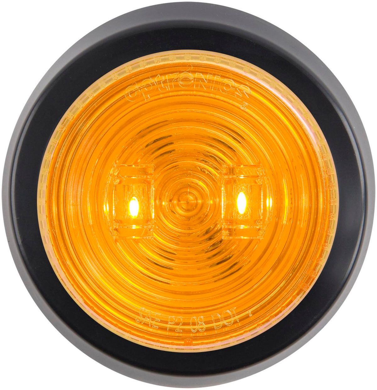 LED 2.5" M/C Kit 2D Amber