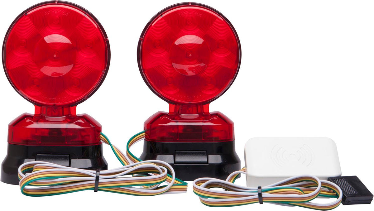 LED Wireless Tow Kit; Mag Warn