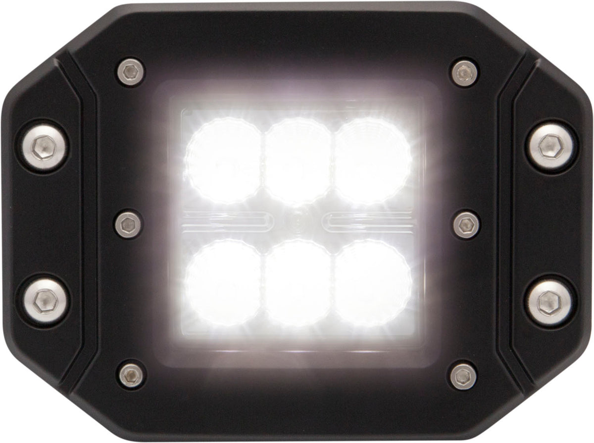 LED CU. LGT;3"X3";1.8k L Flnge
