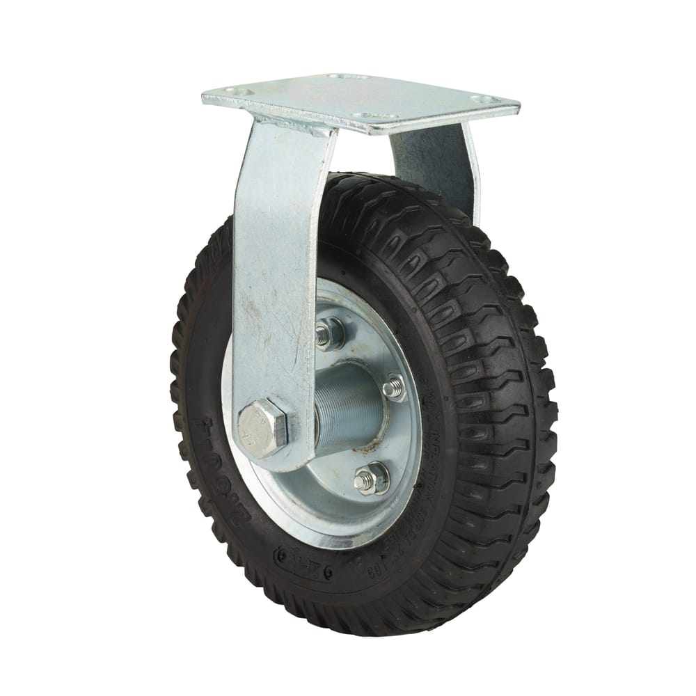 Precision Casters + Wheels™ 8" Rigid Pneumatic Caster