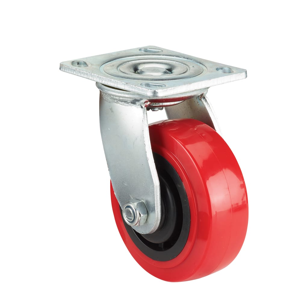 Precision Casters + Wheels™ 5" Swivel Polyurethane Caster