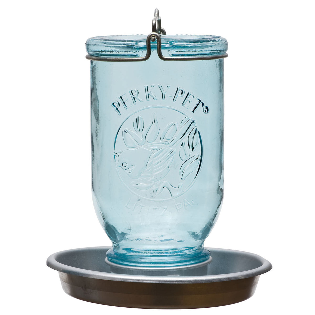 Mason Jar Glass Waterer