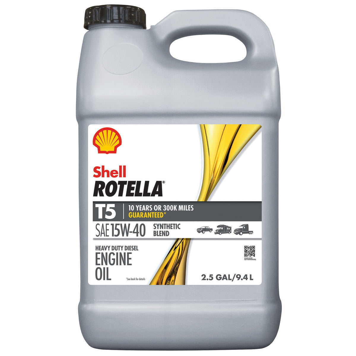 Rotella T5 15W-40 2.5 Gallon