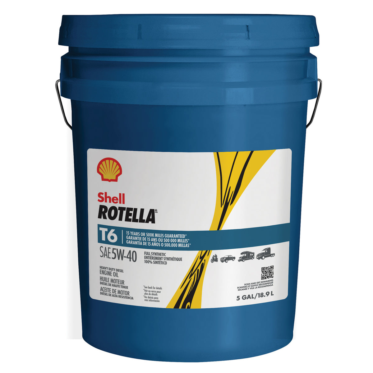 Rotella T6 5W-40 5 Gal