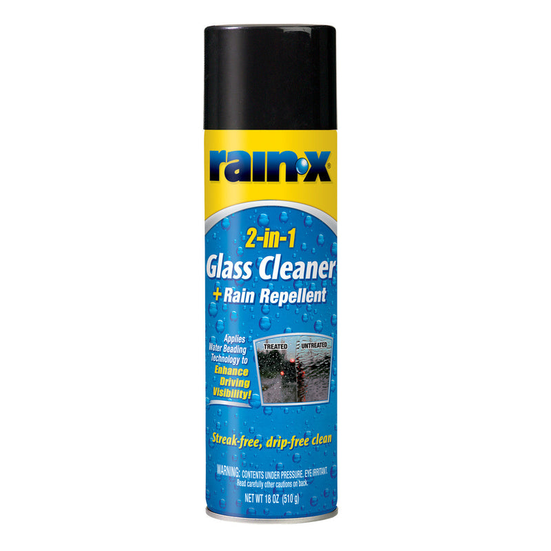 Foaming Glass Rain Repel