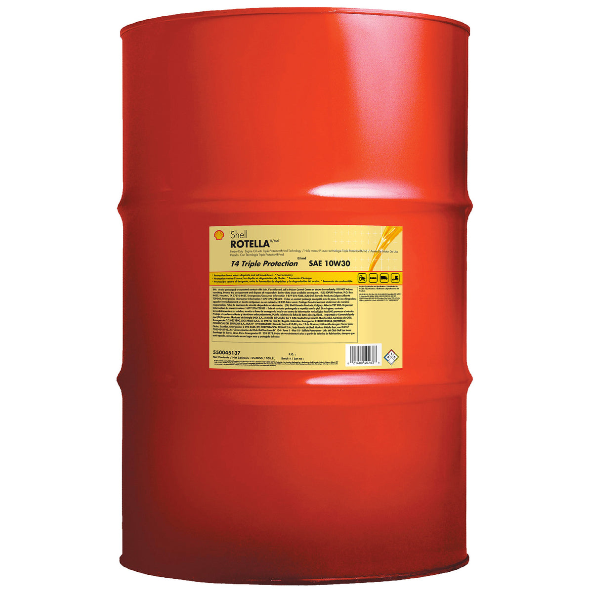 ROTELLA T4 10W30 55 GAL