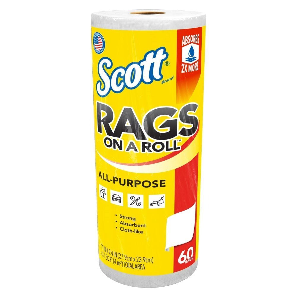 Scott Rags Single Roll 55ct