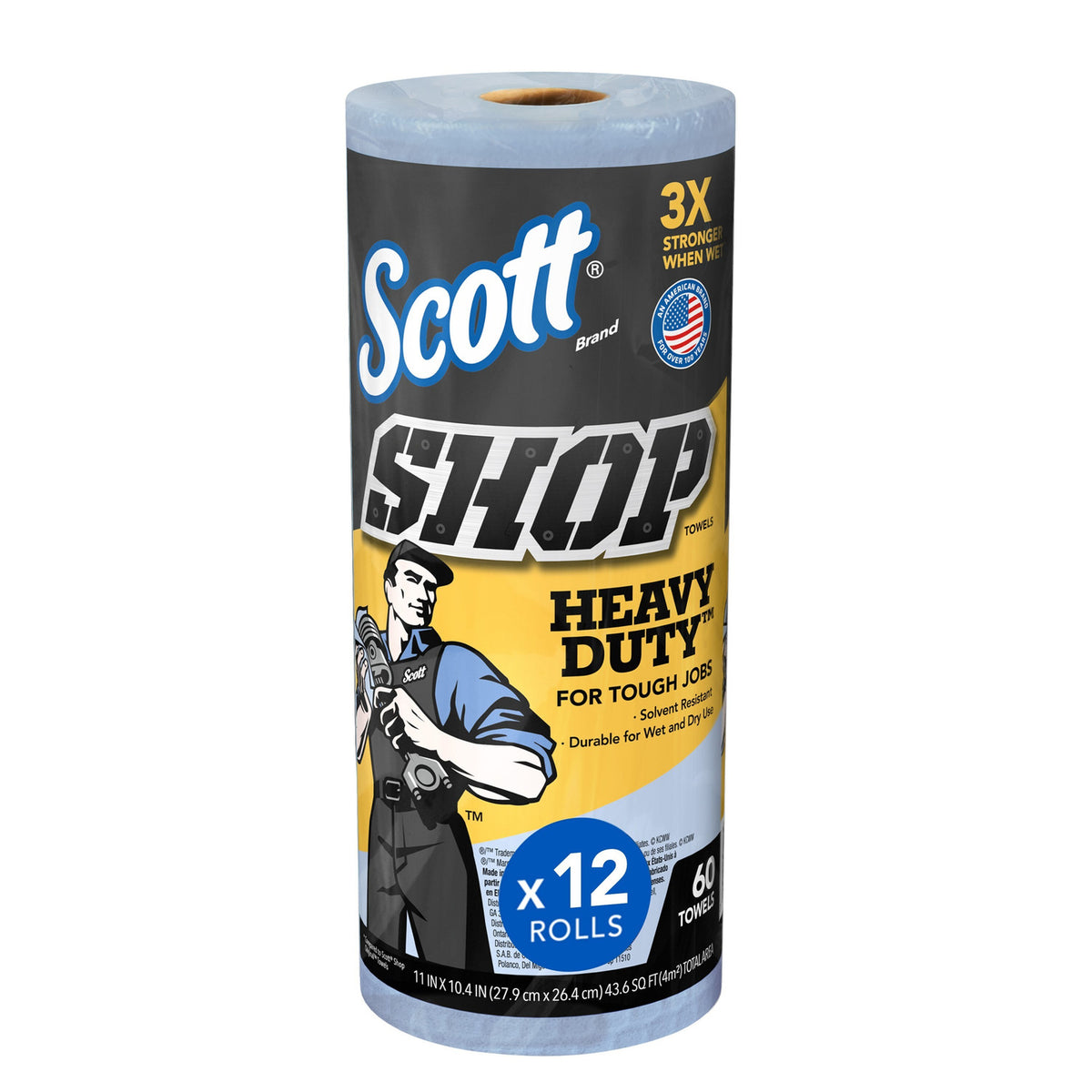 Scott Hd Towel Sngl Roll 60ct