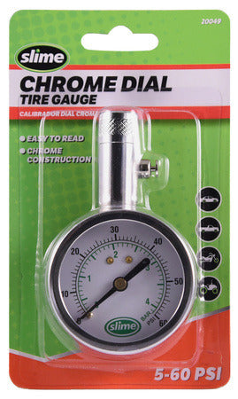 5-60 Dial Gauge Bleeder Chrome