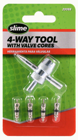 4-Way Valve Tool & Valve Cores