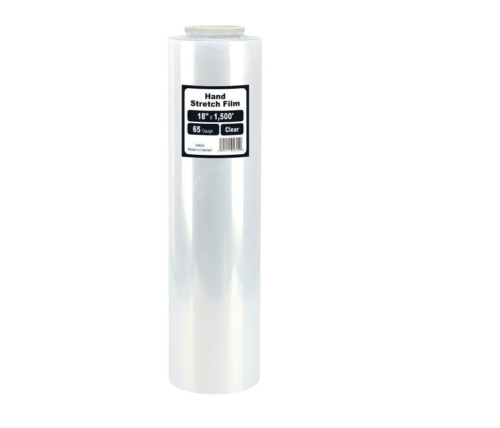 Hand Wrap,65GA,Clear,1500X18
