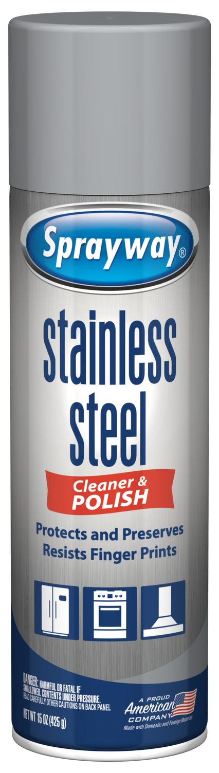 Sprayway Stainless Steel Cleaner Wb 15 OZ