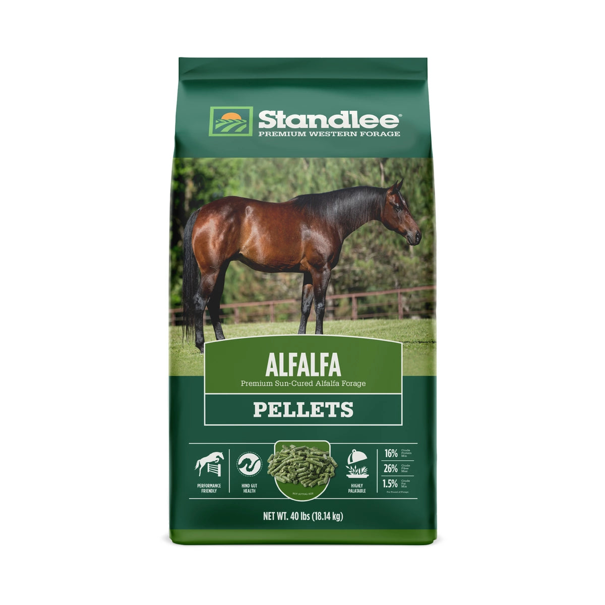 Premium Alfalfa Pellets 40lb