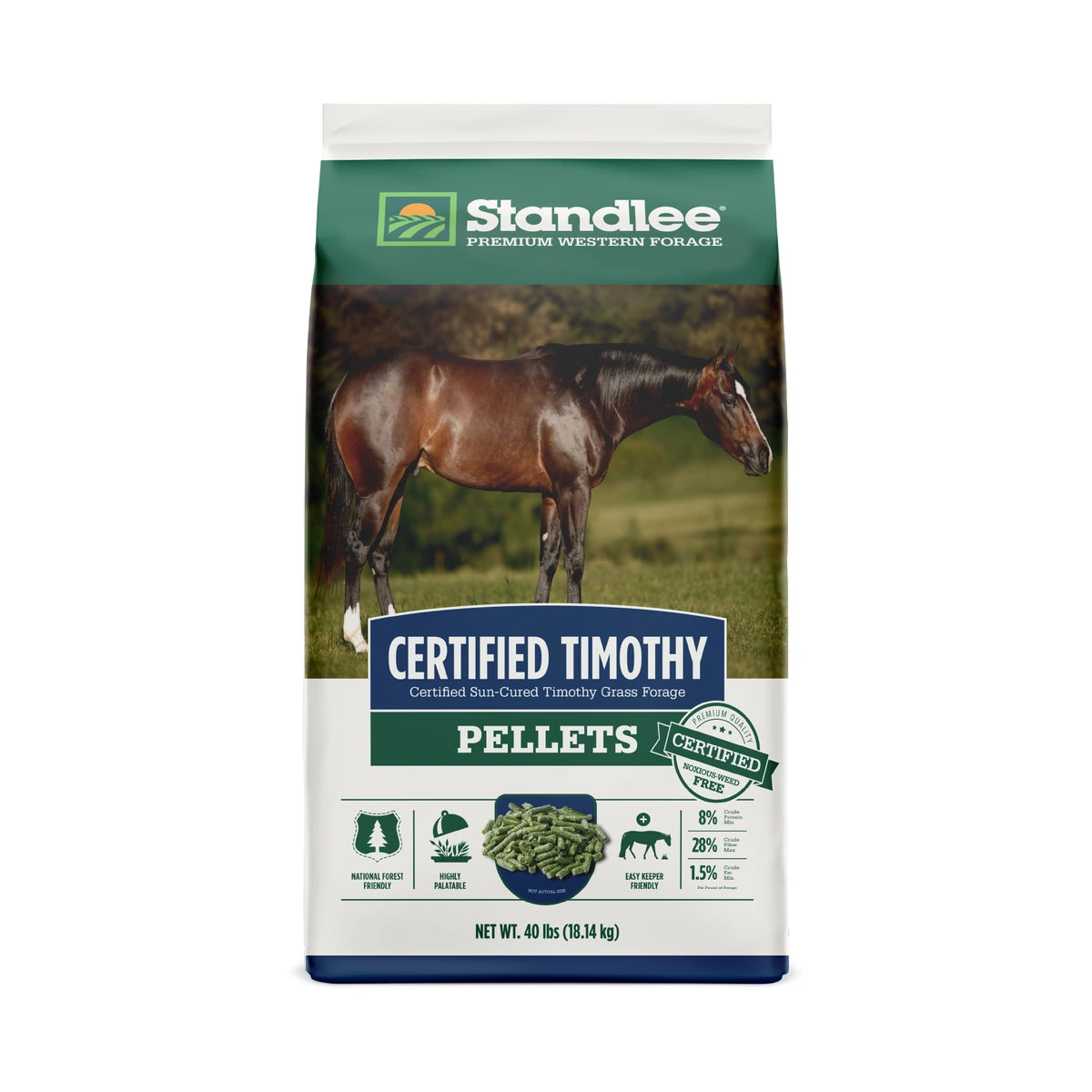 Certified Timothy Pellets 40lb