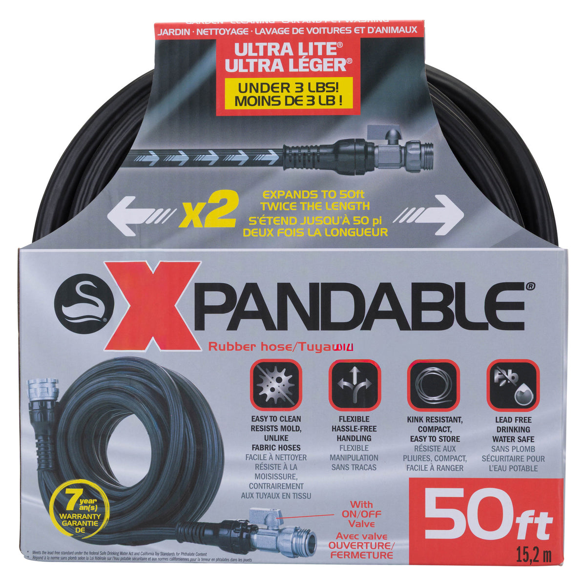 Garden Hose Xpandable 3/8" x 50'