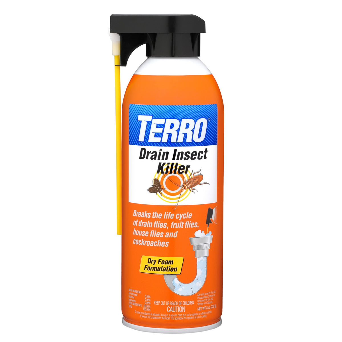 Ter Drain Isc Klr Aer 8OZ 6/Cs