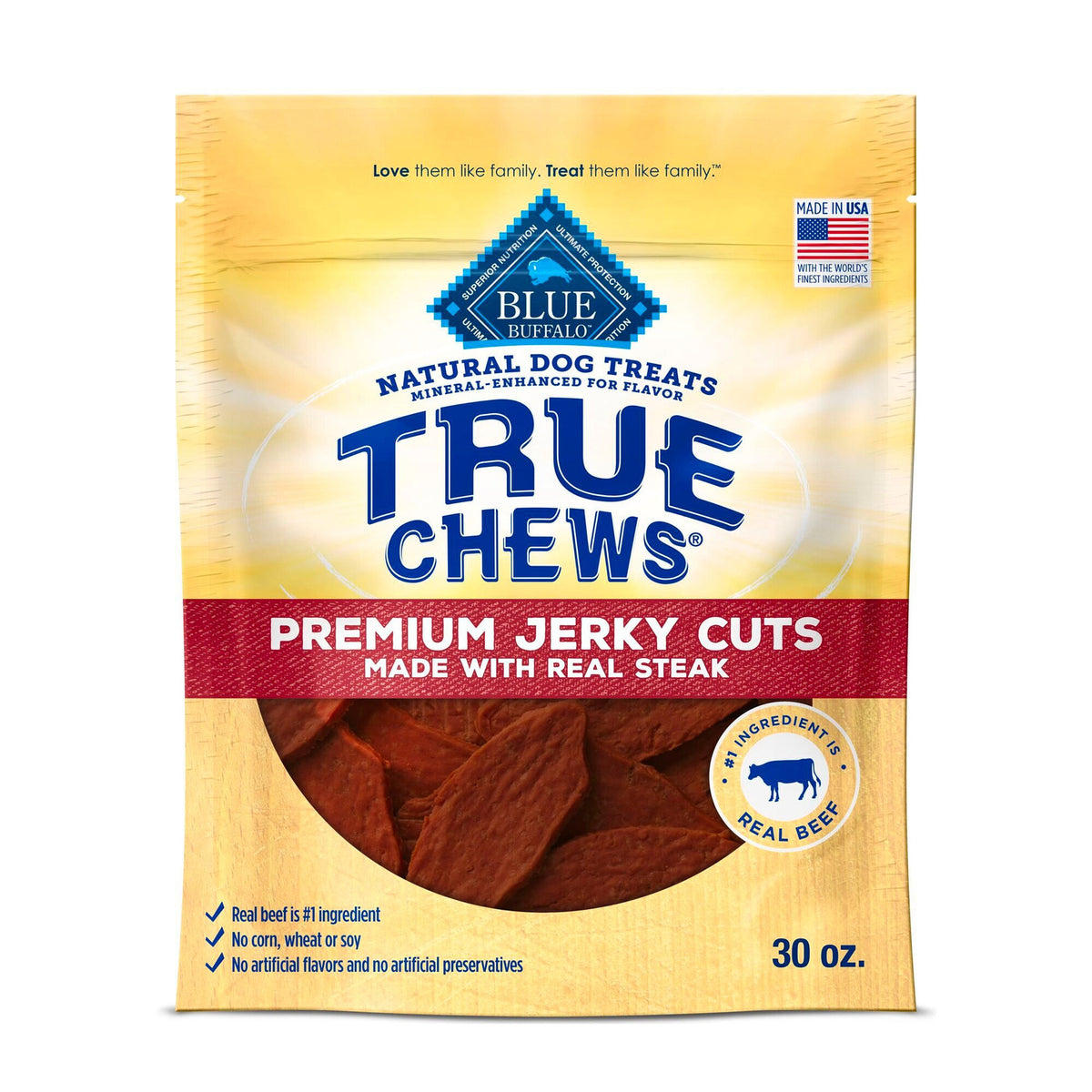 Tc Prem Jerky Cut w/Real Steak