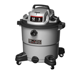 Black Diamond™ 12 Gallon Wet/Dry Vacuum