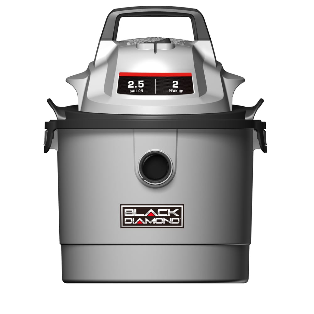 Black Diamond™ 2.5 Gallon Wet/Dry Vacuum