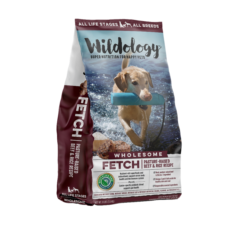 Fetch Dry Dog Food - Pasture-Raised Beef & Rice Recipe - 8 LB
