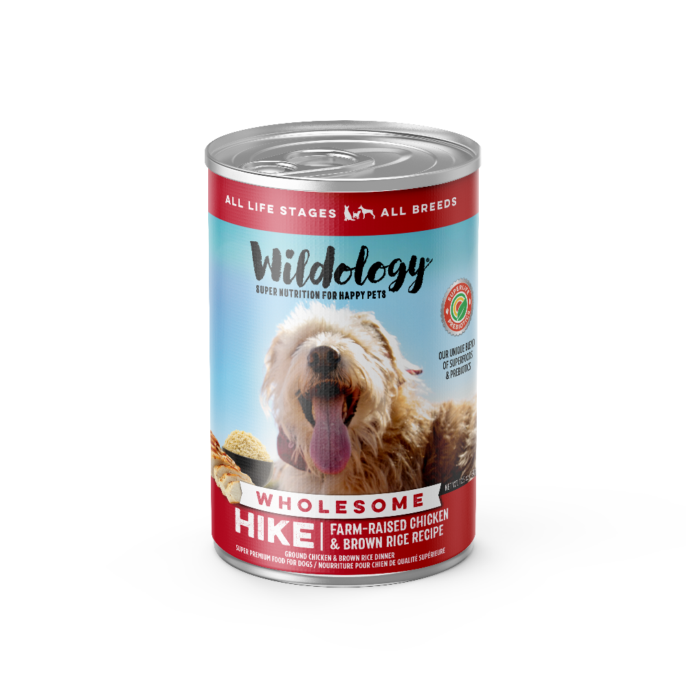 Hike Wet Dog Food - Farm-Raised Chicken & Brown Rice Recipe