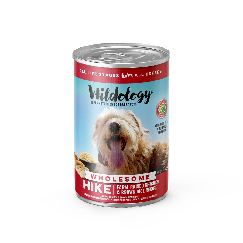 Hike Wet Dog Food - Farm-Raised Chicken & Brown Rice Recipe