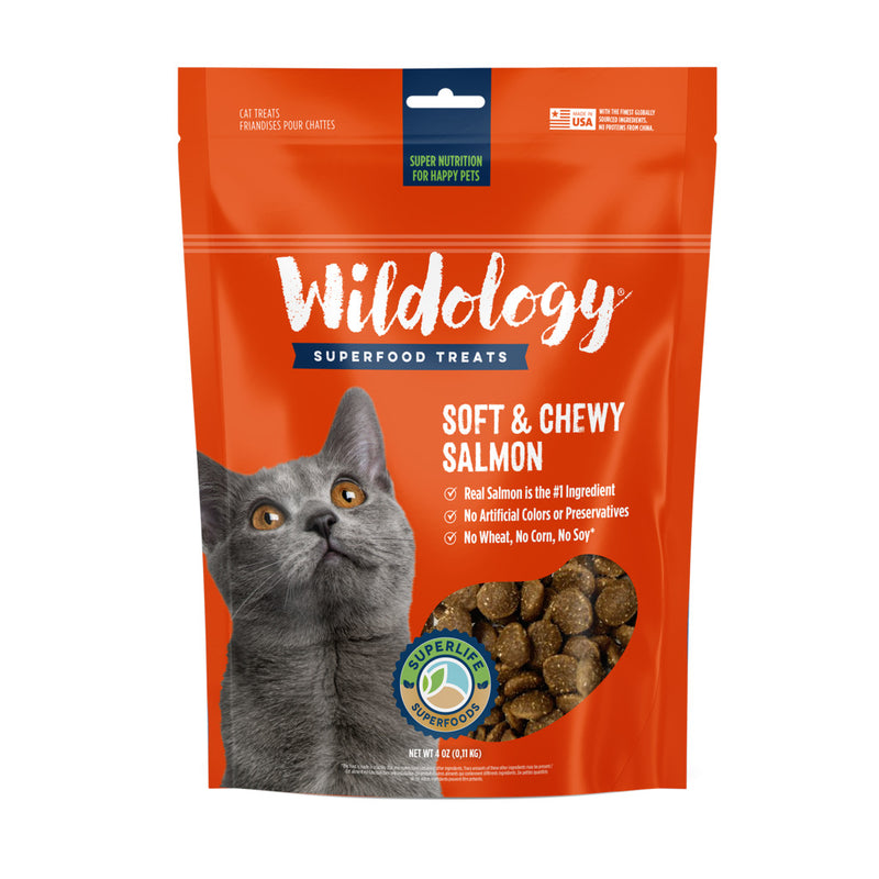 4 OZ Salmon Soft & Chewy Cat Treats