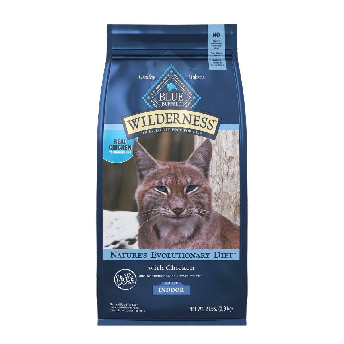 WILD Adlt Indr Ckn 2#Cat
