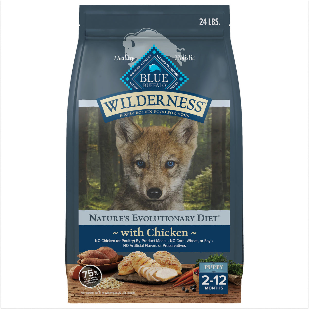 Wild Pup Ckn 24#Dg
