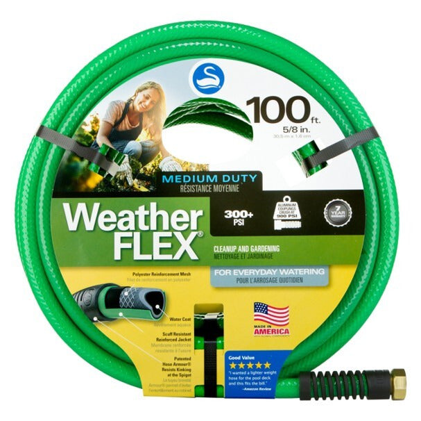 Garden Hose,MD,5/8"x100',WF