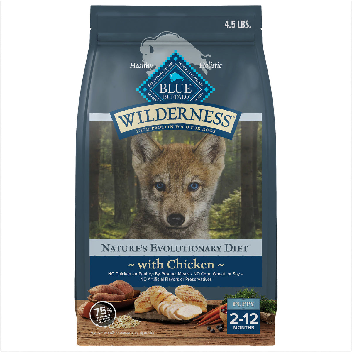 Wild Pup Dog Ckn 4.5lb