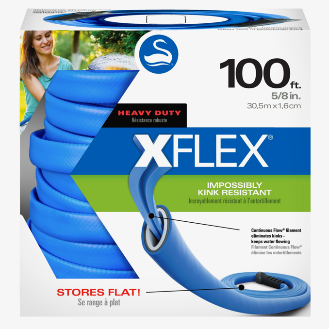 Garden Hose,5/8"x100',Kink Proof