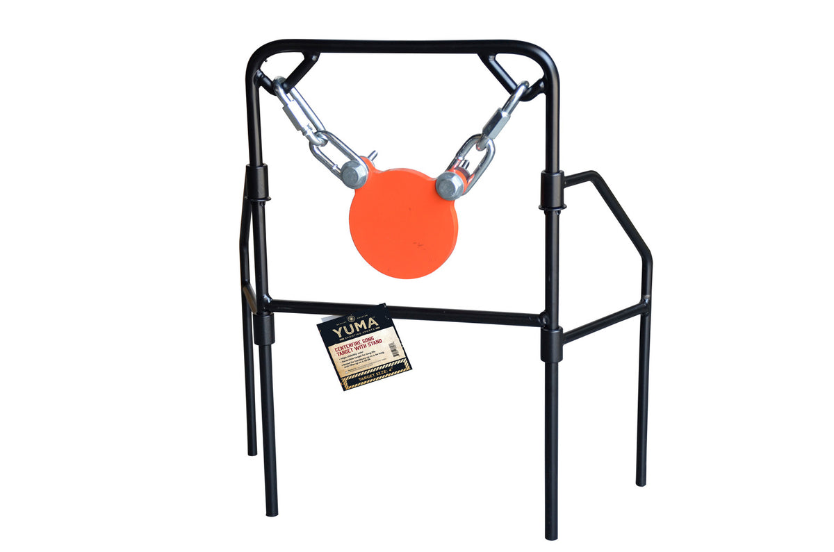 Centerfire Gong Target with Stand