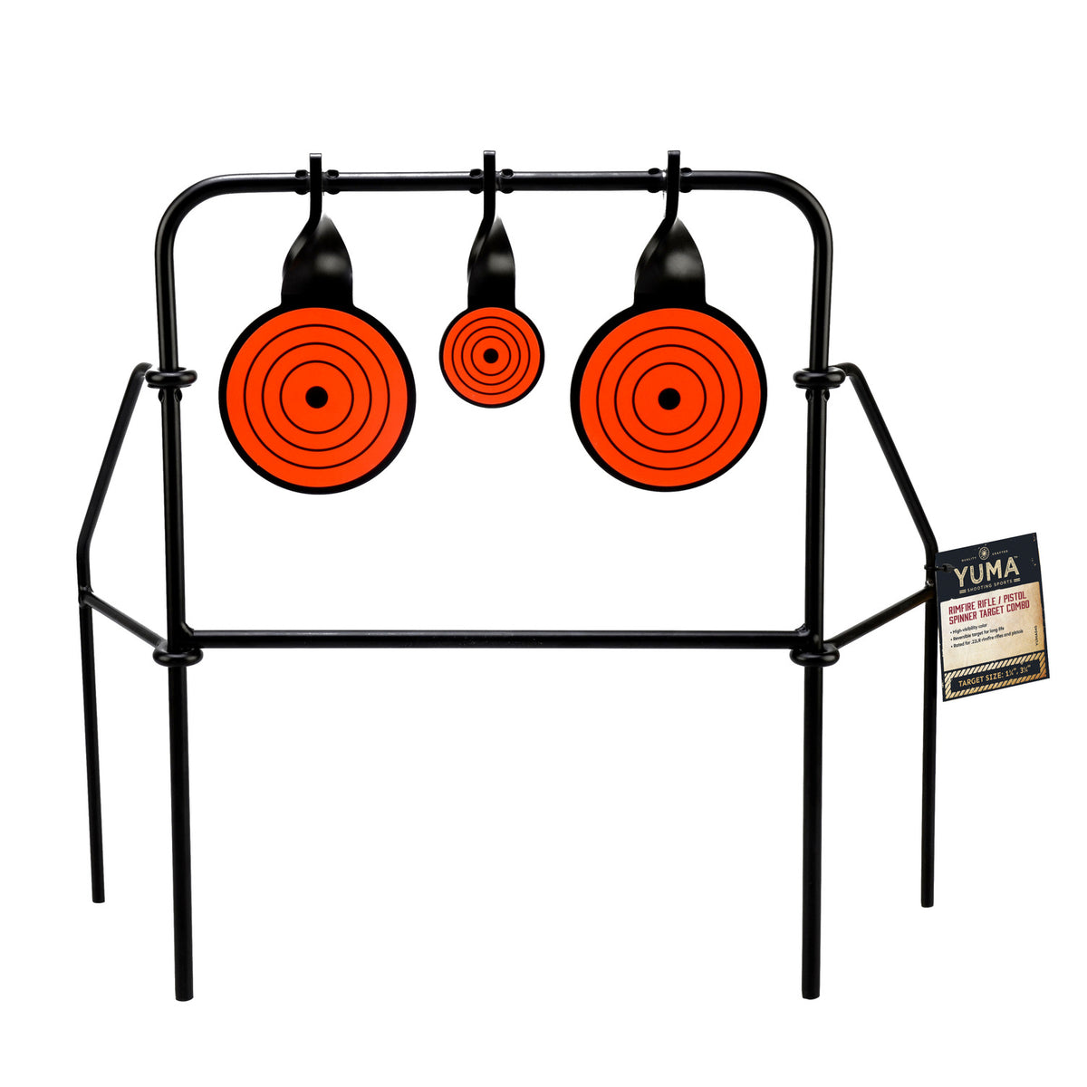 Rimfire Rifle / Pistol Spinner Target Combo