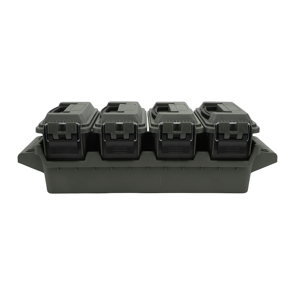 Mini Ammo Crate with 4 Boxes and Tray