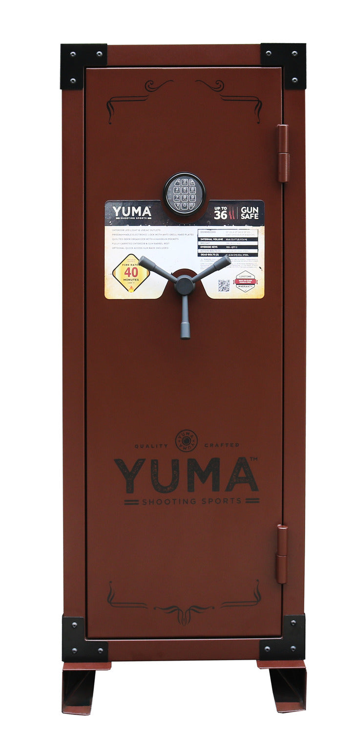 36 Gun Safe - Brown